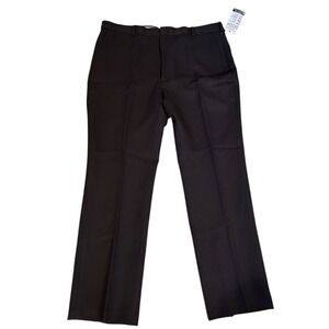 Vtg NWT  Men's All Seasons Comfort Action Trousers Retro Style Dark Brown 40x30‎